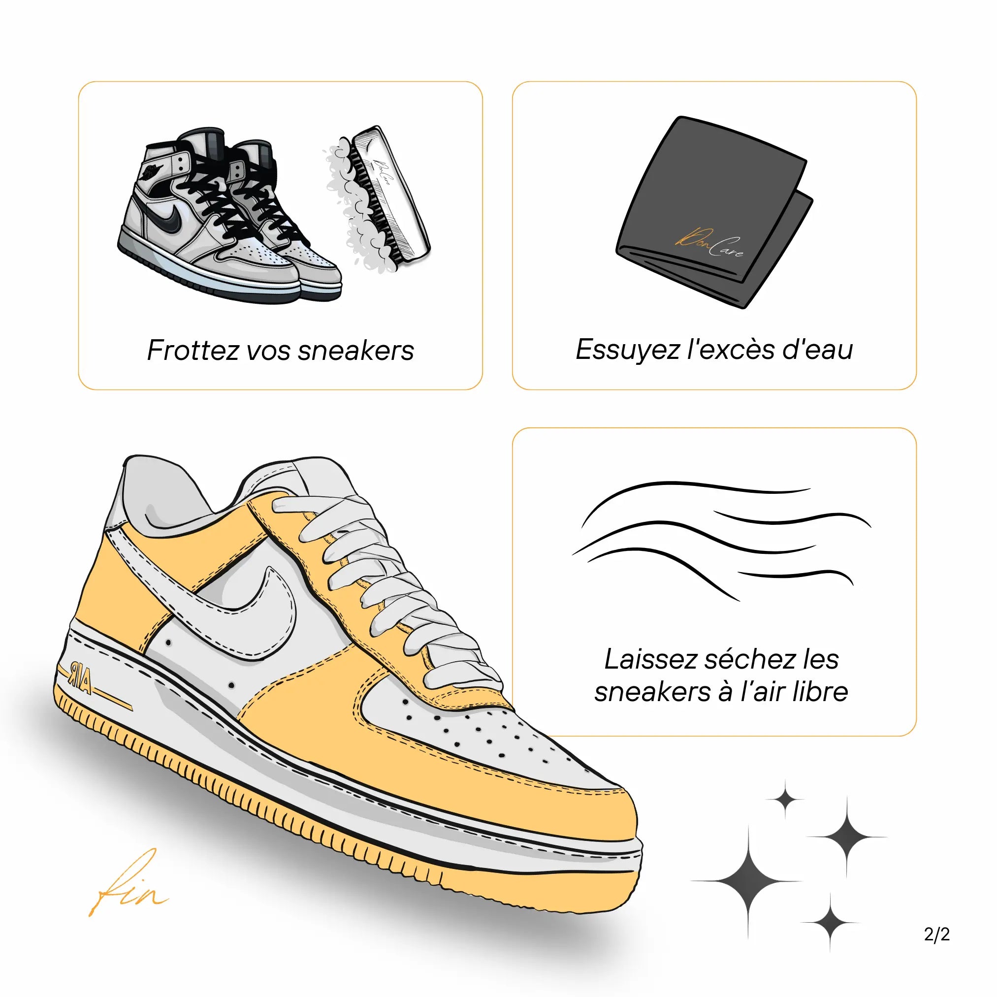 KIT DE NETTOYAGE POUR SNEAKERS PREMIUM - DonCare®