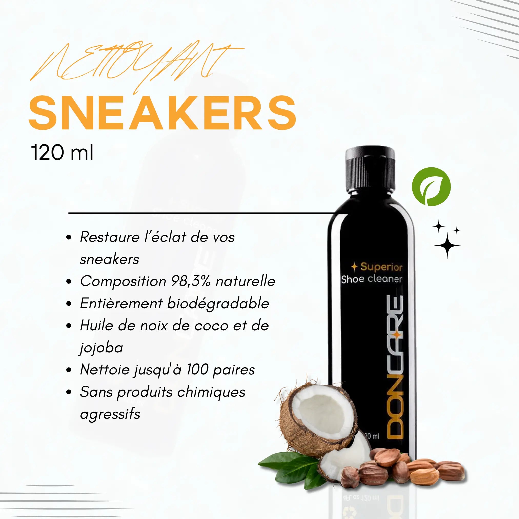 KIT DE NETTOYAGE POUR SNEAKERS PREMIUM - DonCare®