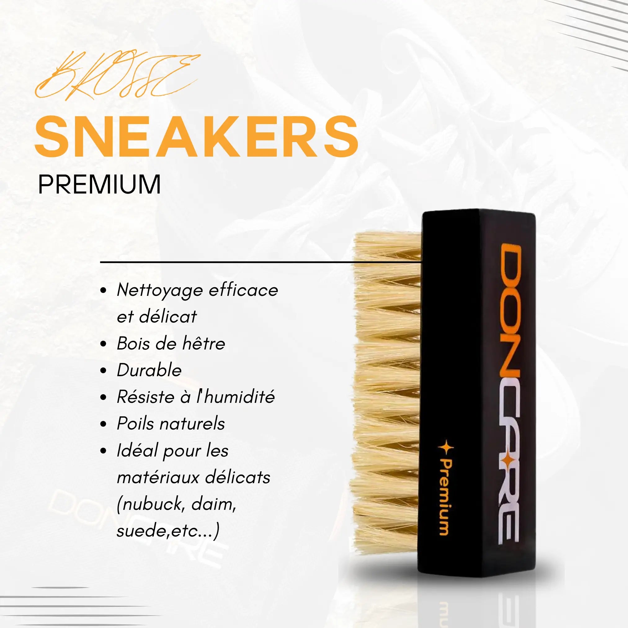 KIT DE NETTOYAGE POUR SNEAKERS PREMIUM - DonCare®